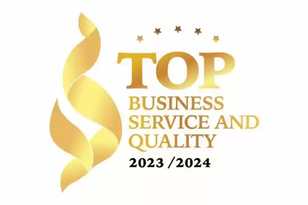 Honored with Top Business Service and Quality Award 2023/2024