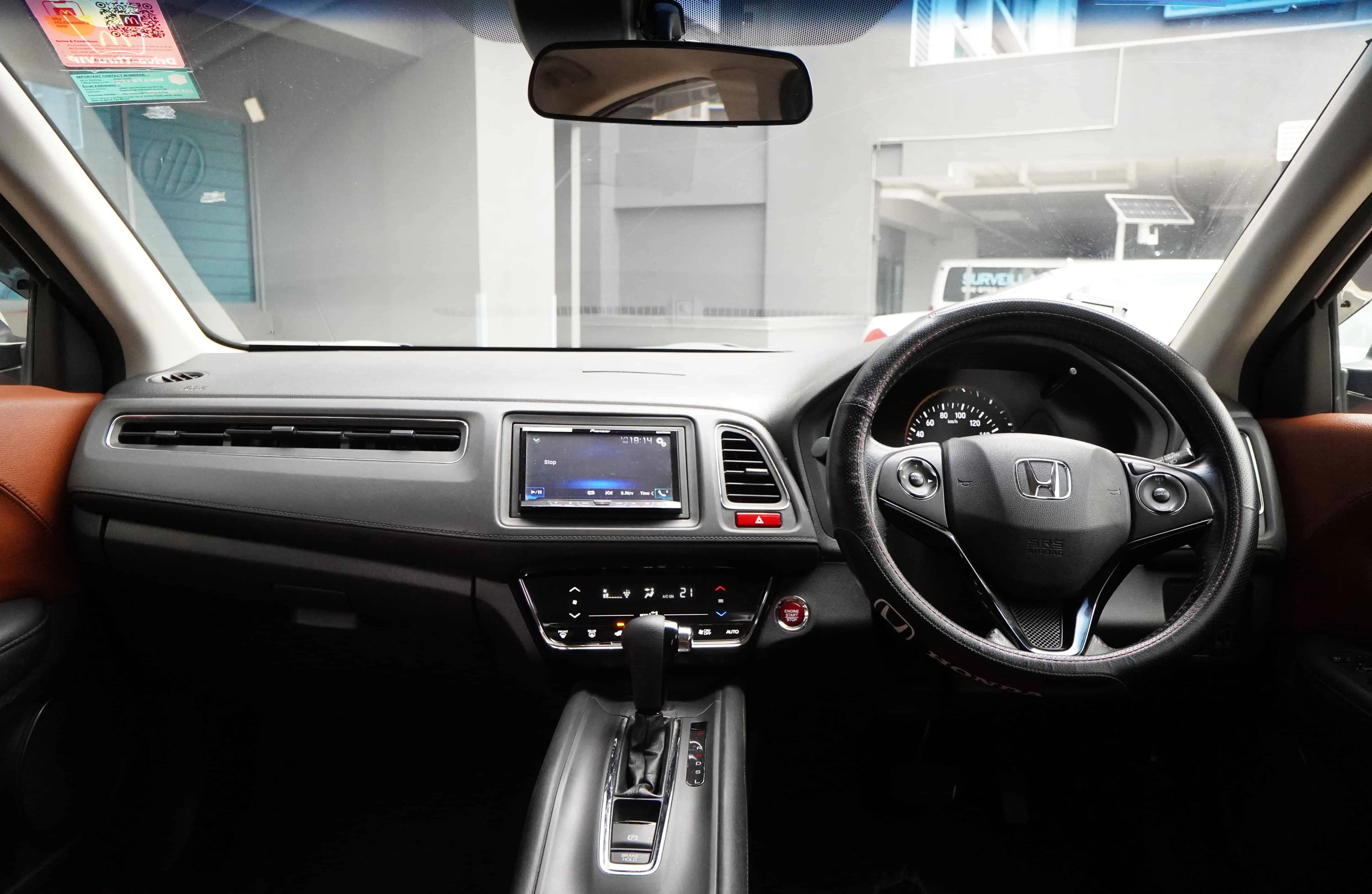 Zambia used car sale 2016 Honda Vezel 23