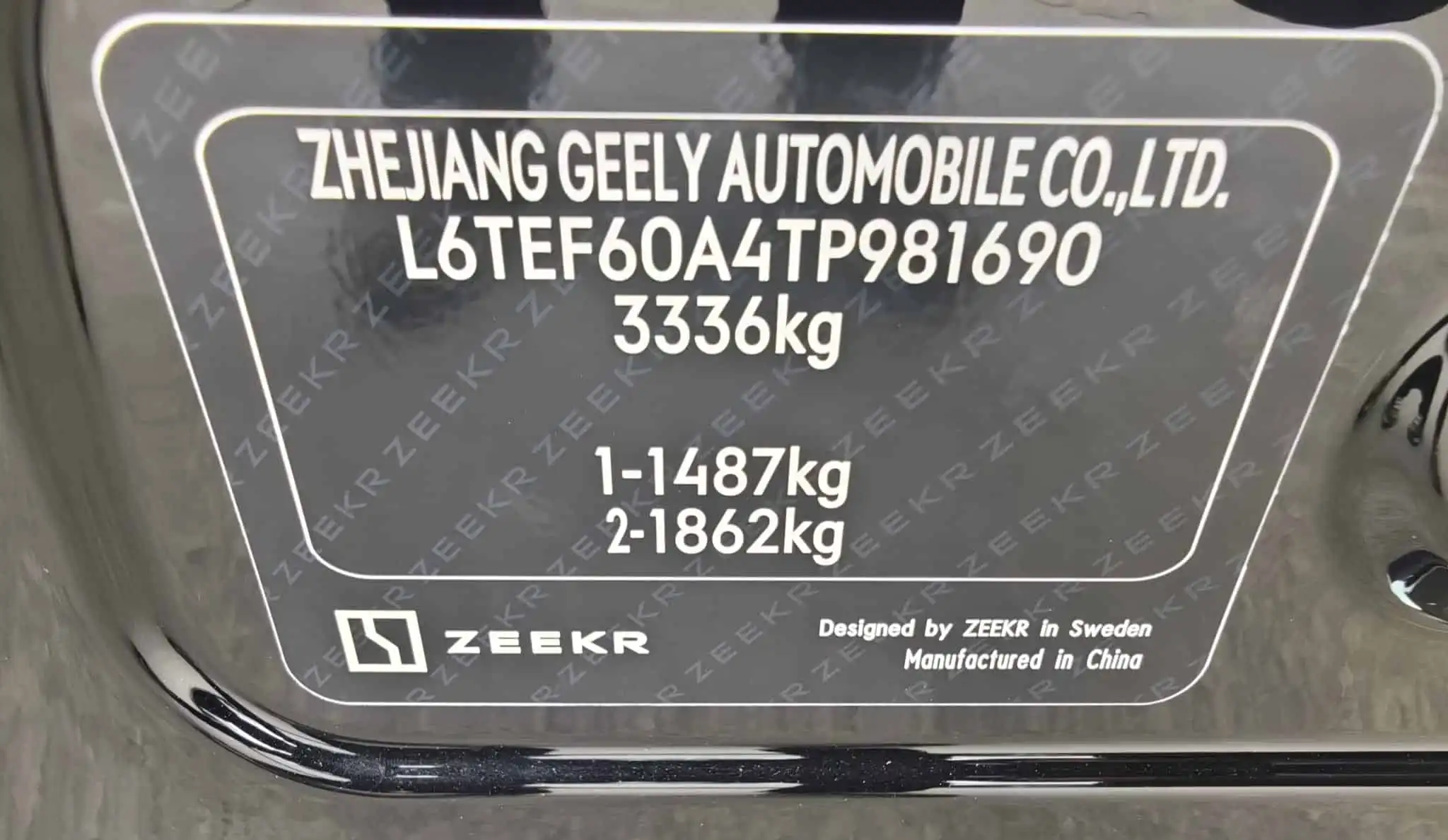 Zambia used car sale 2026 Zeekr 009 27